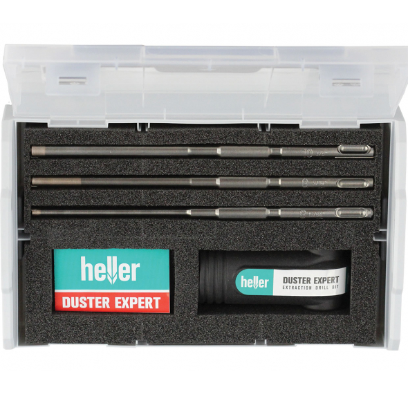 SDS Plus SetSafe Dust Extraction Drill Bit Kit ICCONS